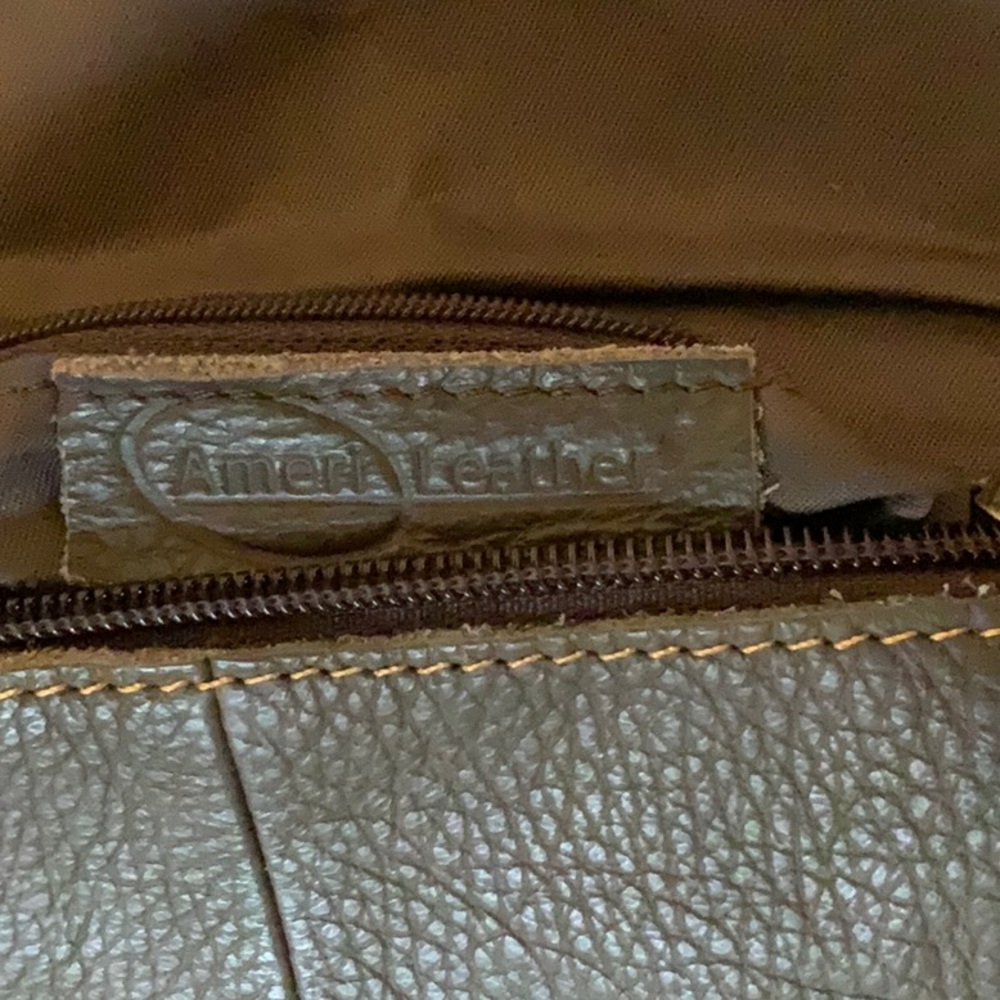 VERY NICE LEATHER HAND MINI BAG. A Western look. - Picture 6 of 11